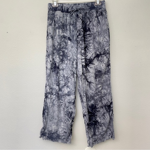 Royalty For Me Linen Blend Tie Dye Pants - Picture 1 of 7